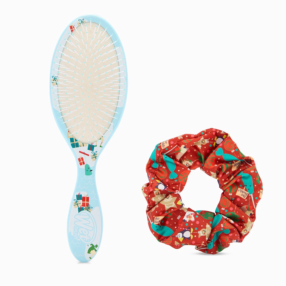 Wet Brush® x Elf™ Original Detangler & Coil Scrunchie