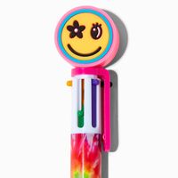 Daisy Happy Face Tie Dye Multicolored Pen