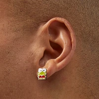 Sterling Silver Hello Kitty® and Friends Keroppi® Enamel Stud Earrings