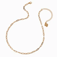 T H E M E x Claire's Gold-tone Paperclip Chain Necklace