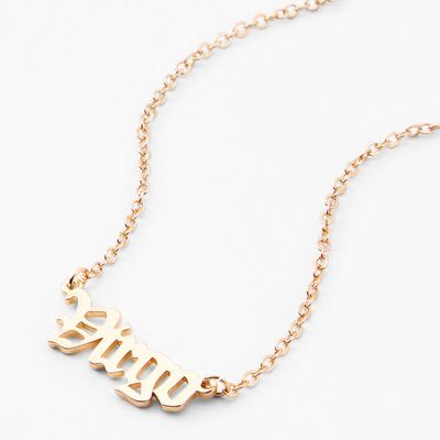 claire's virgo necklace