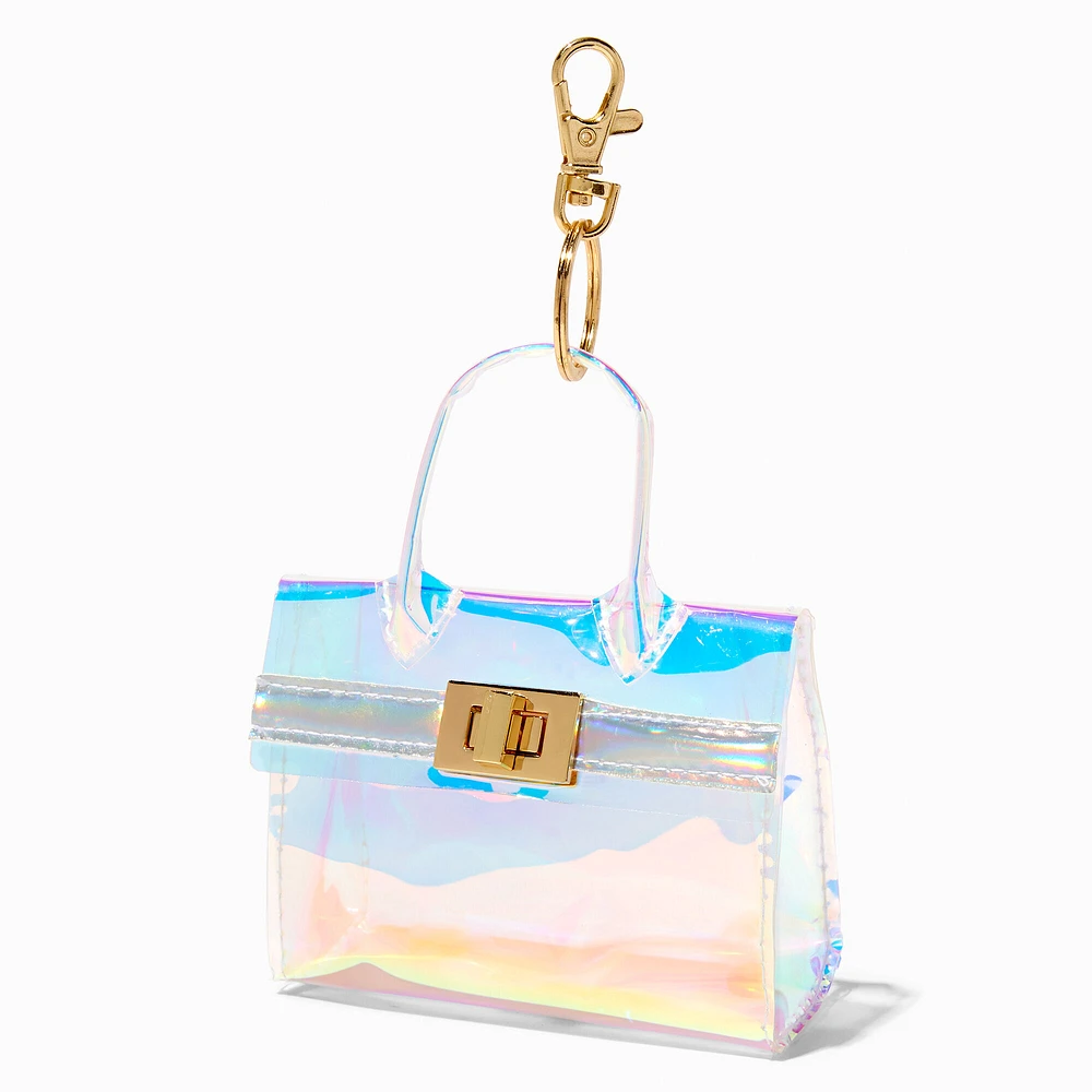 Holographic Handbag Keychain