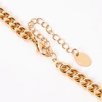 Gold Cuban Chain 20" Necklace