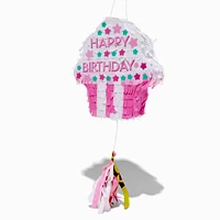 "Happy Birthday" Mini Cupcake Pinata