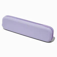 Purple Silicone Makeup Brush Bag