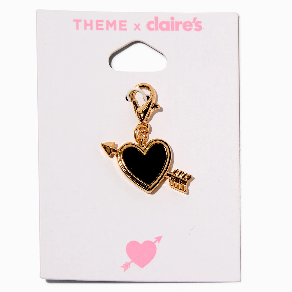 T H E M E x Claire's Black Heart Charm