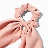 Small Blush Pink Hair Scrunchie Scarf