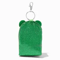 Glitter Frog Costume Bear Mini Backpack Keychain