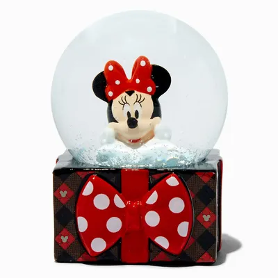 ©Disney Minnie Mouse Holiday Snow Globe