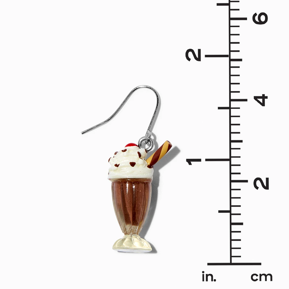 Chocolate Shake Drop Earrings