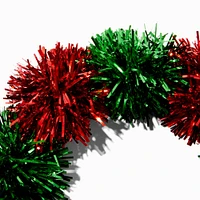 Holiday Tinsel Pom Pom Headband