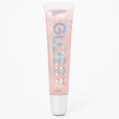 Clear Pink Glossy Lip Gloss