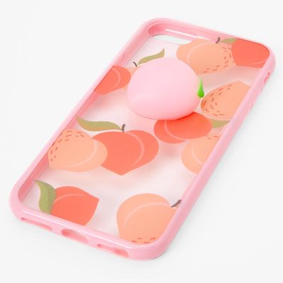 Pink Squishy Peach Protective Phone Case - Fits iPhone® 6/7/8/SE