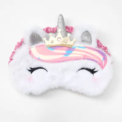 Princess Unicorn Sleeping Mask - White