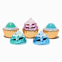 Chrome Cupcake Lip Balm Set - 3 Pack