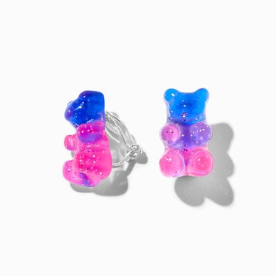 Colorblock Gummy Bears® Clip-On Earrings