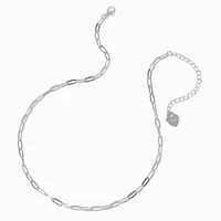 T H E M E x Claire's Silver-tone Paperclip Chain Necklace