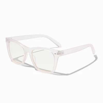 Light Rectangular Clear Lens Frames