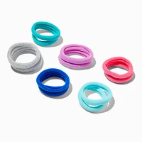 Claire's Club Jewel Tone Hair Ties - 12 Pack