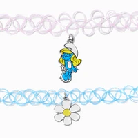 The Smurfs™ Claire's Exclusive Tattoo Choker Necklace Set - 2 Pack