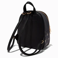 Coquette Colorblock Tan Love Wings Small Backpack