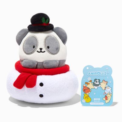 Anirollz™ Pandaroll Snowman Plush Toy