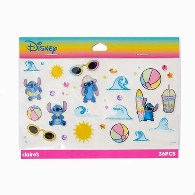 Disney Stitch Claire's Exclusive Summer Body Jewels & Sticker Set - 36 Pack