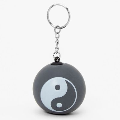 Yin Yang Stress Ball Keychain