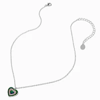 Mood Pulsing Heart Pendant Necklace