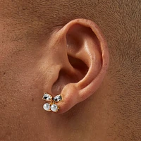 Pearl Cherries Stud Earrings