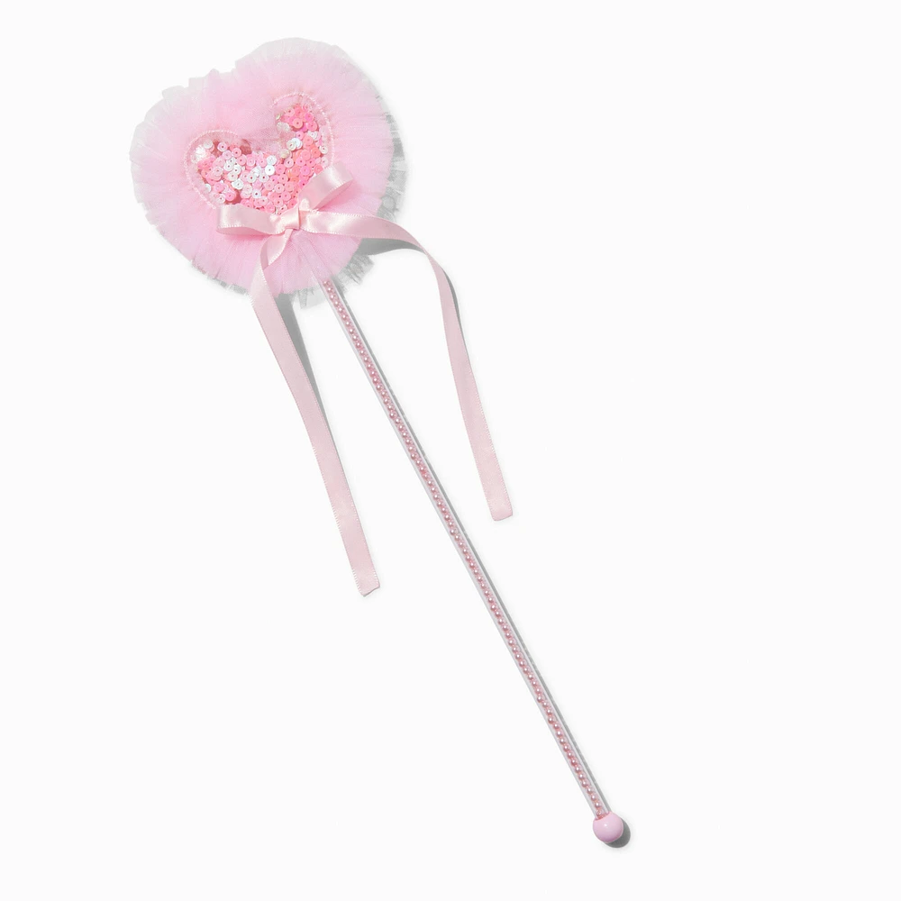 Claire's Club Pink Moon Shaker Wand