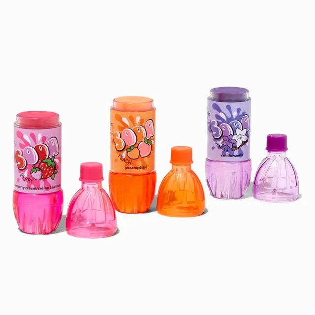 Boba Tea Shaker Lip Balm Set - 3 Pack