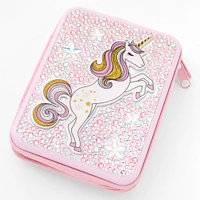 Pink Unicorn Bling Makeup Tin