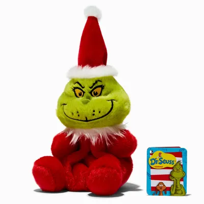 Dr. Seuss™ The Grinch Santa 10" Plush Toy
