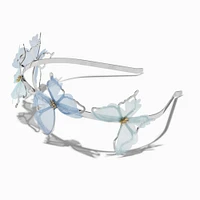 Organza Butterfly Double Row Headband