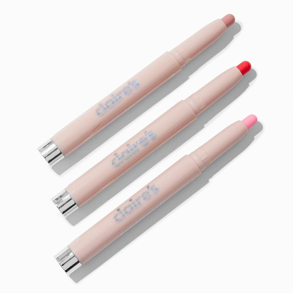 Flavored Lip Crayon Set - 3 Pack