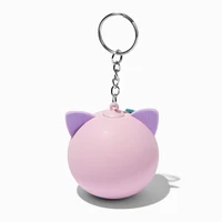 Pink Owl Stress Ball Keychain