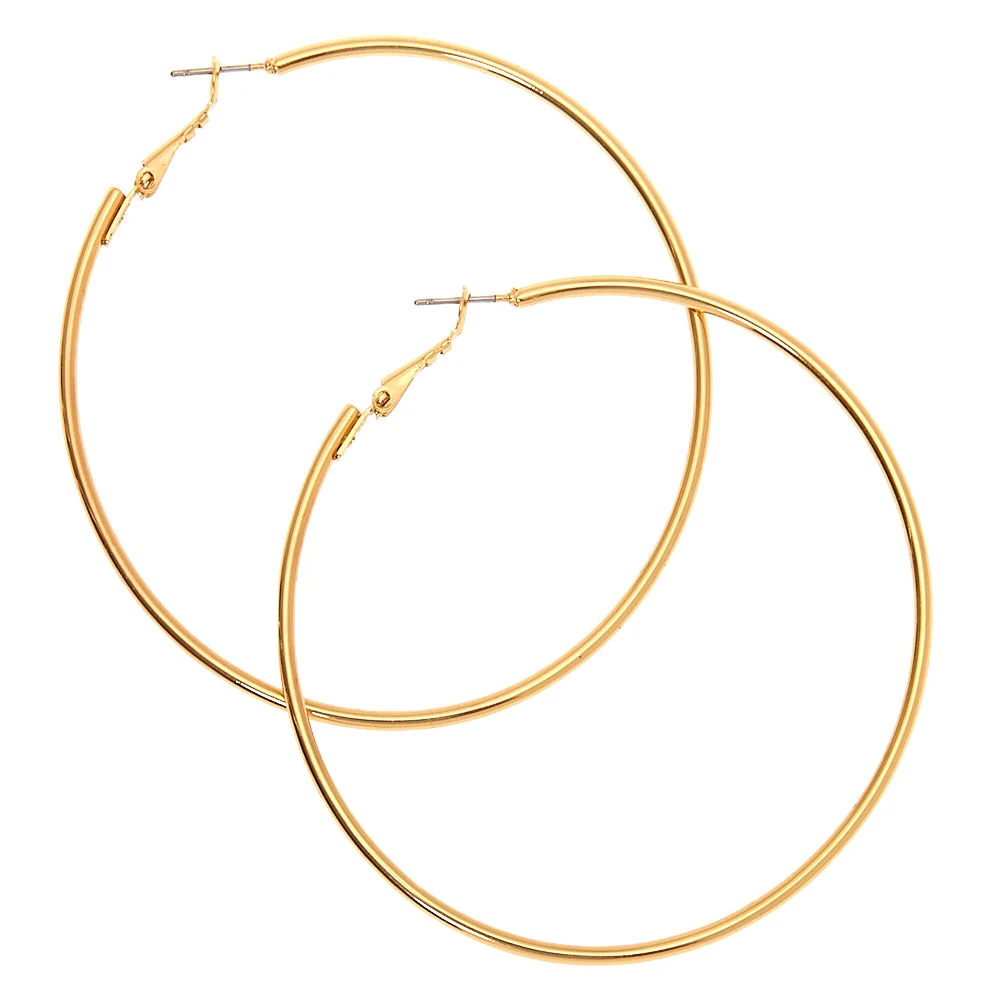 Gold 70MM Hoop Earrings