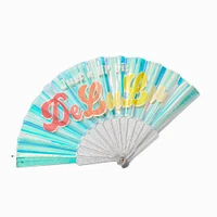 "Delulu" Personal Folding Fan