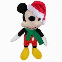 Disney Mickey Mouse Jolly Lights Hugger Pillow & Silk Touch Blanket Set