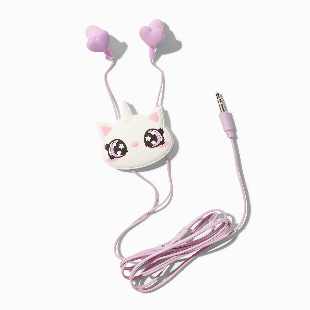 Caticorn Silicone Earbuds & Winder