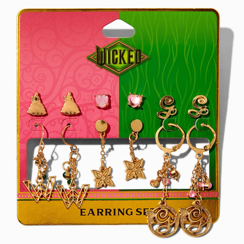 Wicked™ Claire's Exclusive Stud & Drop Earring Set - 6 Pack