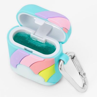 Pastel Rainbow Keychain Lip Gloss Pot