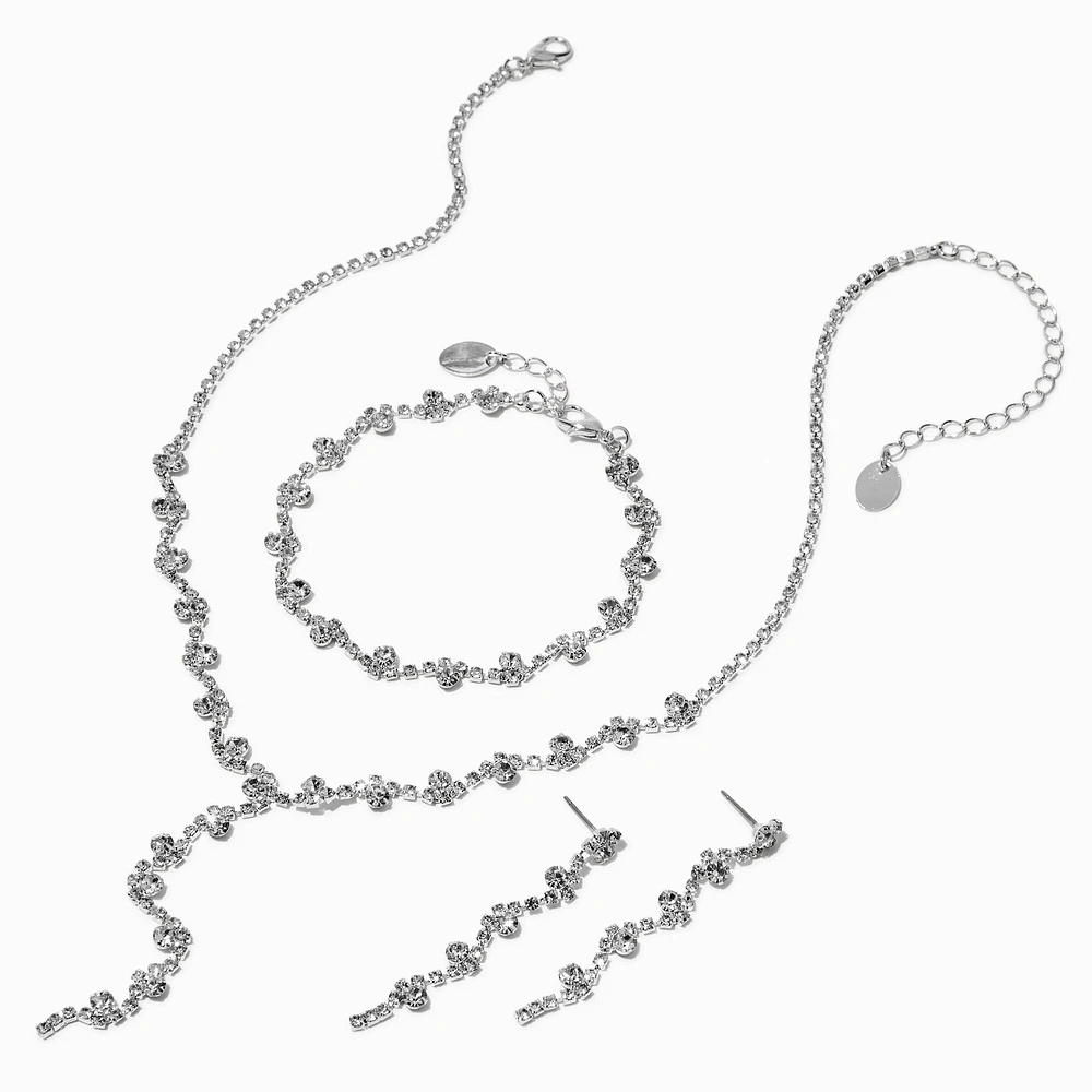 Silver-tone Princess Jewelry Set - 3 Pack