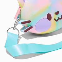 Claire's Club Tie Dye Cat Crossbody Bag