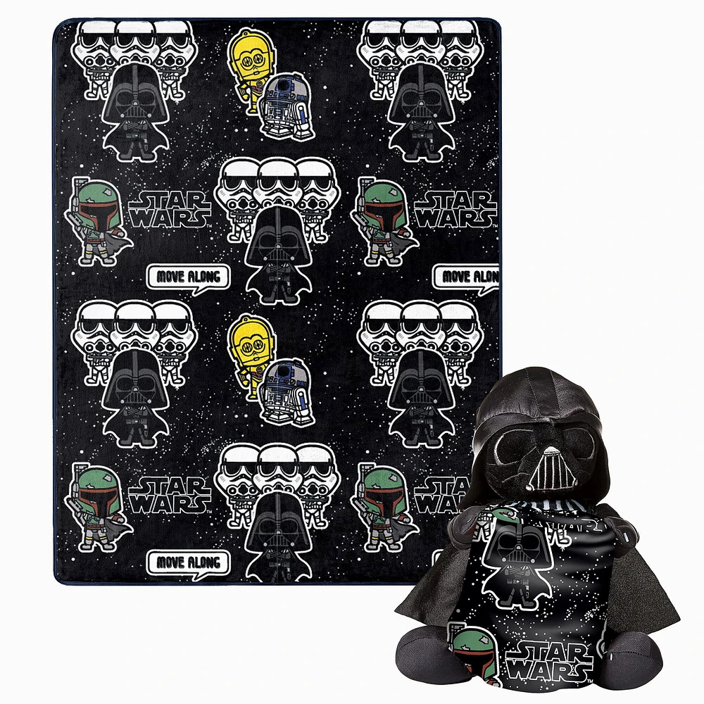 Star Wars™ Hugger Pillow & Silk Touch Blanket Set (ds)