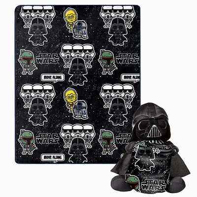 Star Wars™ Hugger Pillow & Silk Touch Blanket Set (ds)