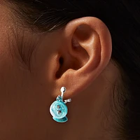 Snow Globe Clip-On Earrings