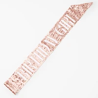 Birthday Girl Sequin Sash - Pink