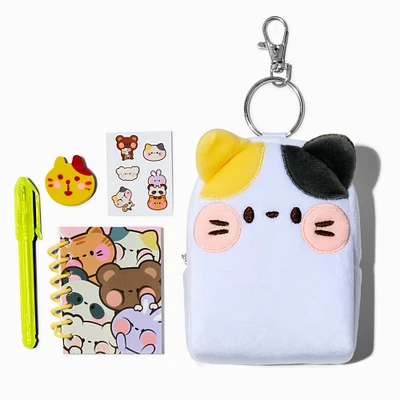 Calico Cat 4'' Backpack Stationery Set